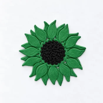 Handmade Flower Appliqué Patch - CIB Accessories