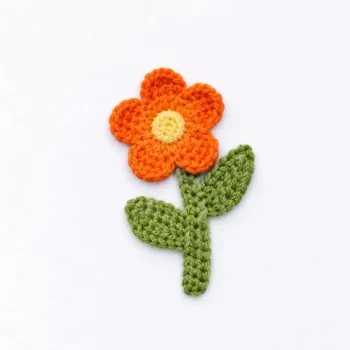 Handmade Crochet Flower Appliqué - CIB Accessories